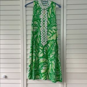 Lilly Pulitzer green dress